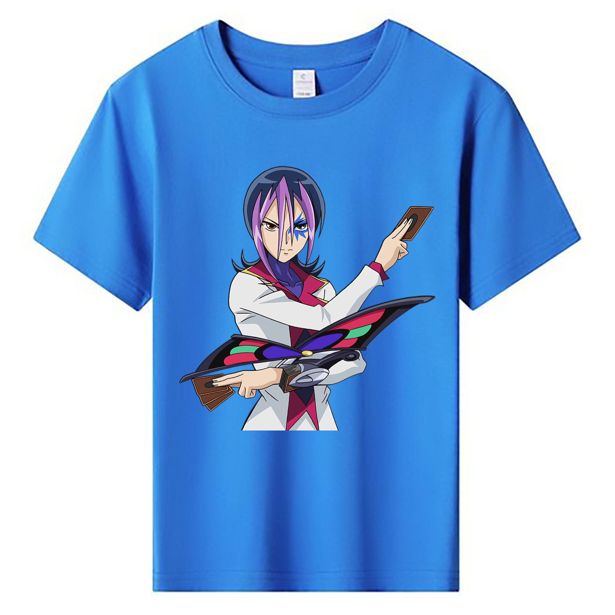 （画像用） 遊☆戯☆王 Yu-Gi-Oh! 綿100％キッズTシャツ（フロントプリント）
